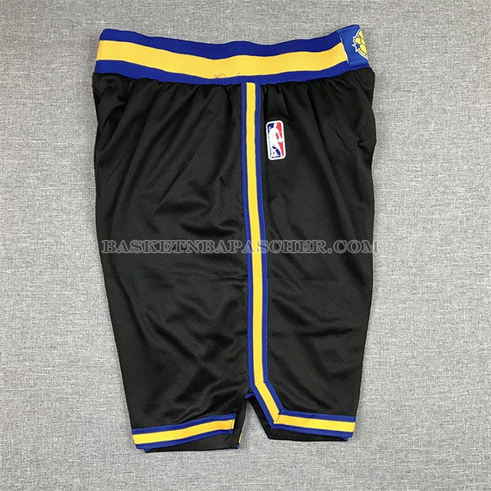 Short Golden State Warriors Ville Edition 2021-22 Noir